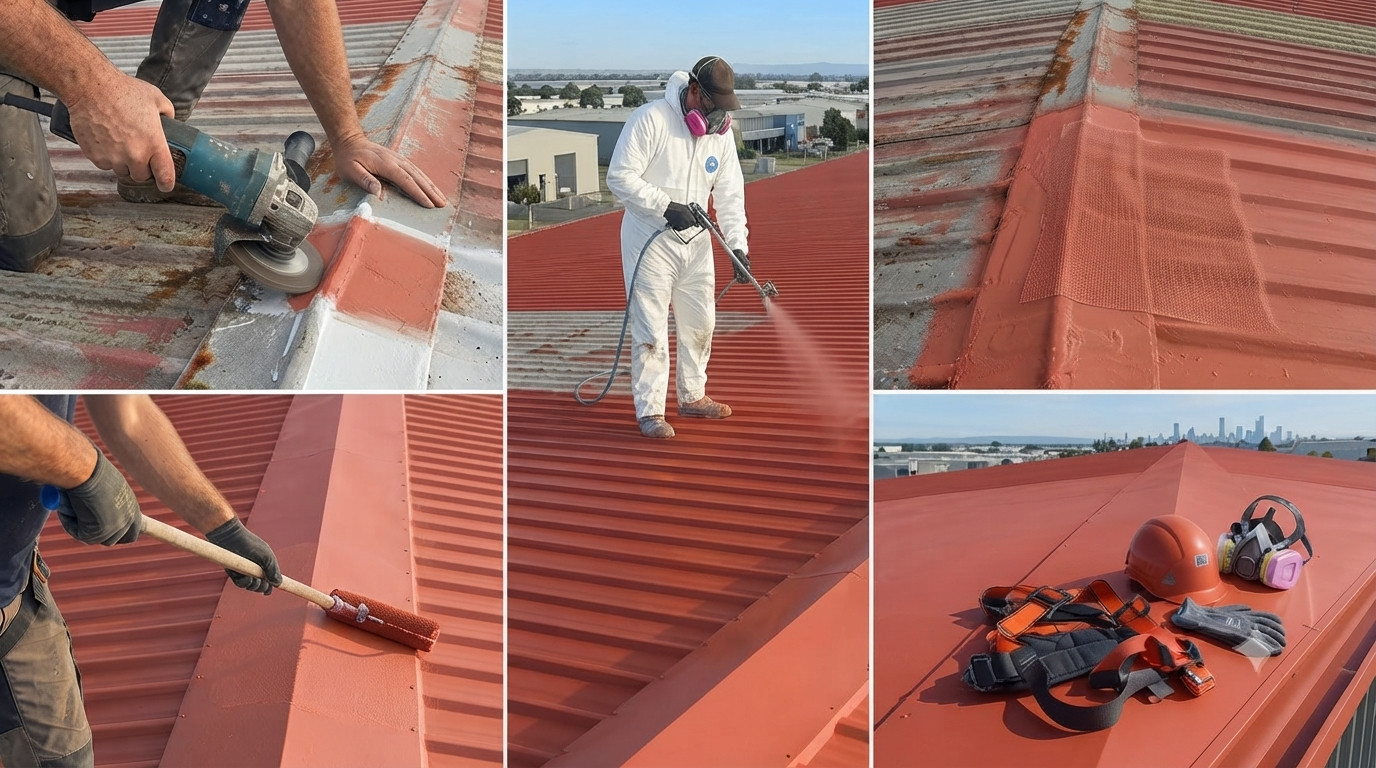 DTM Metal Roof Waterproof Coating and Color Steel Tile Paint