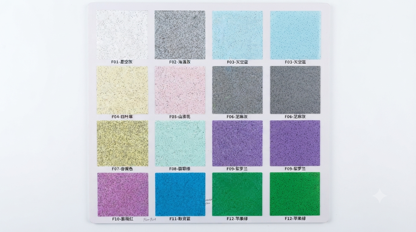Waterproof Color Sand Self Leveling Floor Coating 