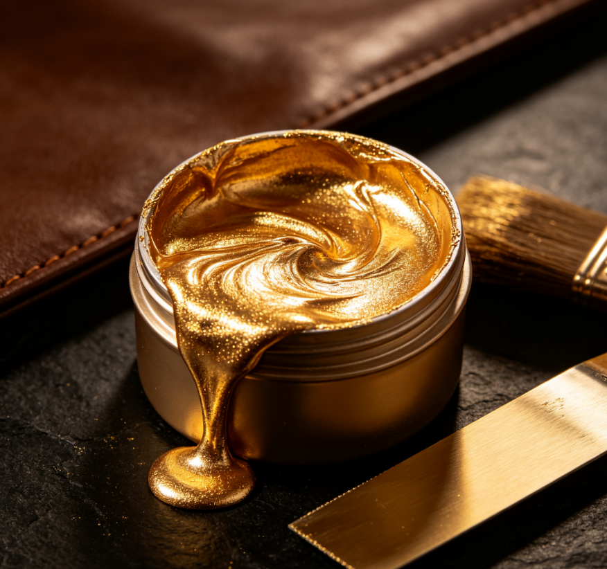 Acrylic Gold Paint and Premium Decorative Metallic Coating (OEM & Export Services)