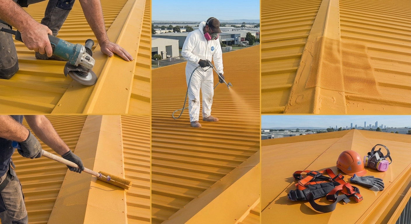 Metal Roof Restoration Waterproof Paint | Color Steel Tile Renovation Coating (OEM & Export Services)