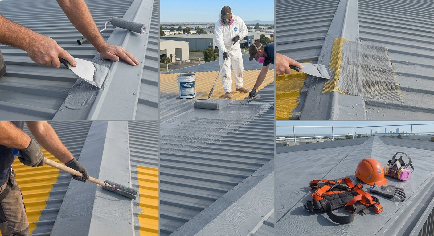Metal Roof Restoration Waterproof Paint | Color Steel Tile Renovation Coating (OEM & Export Services)